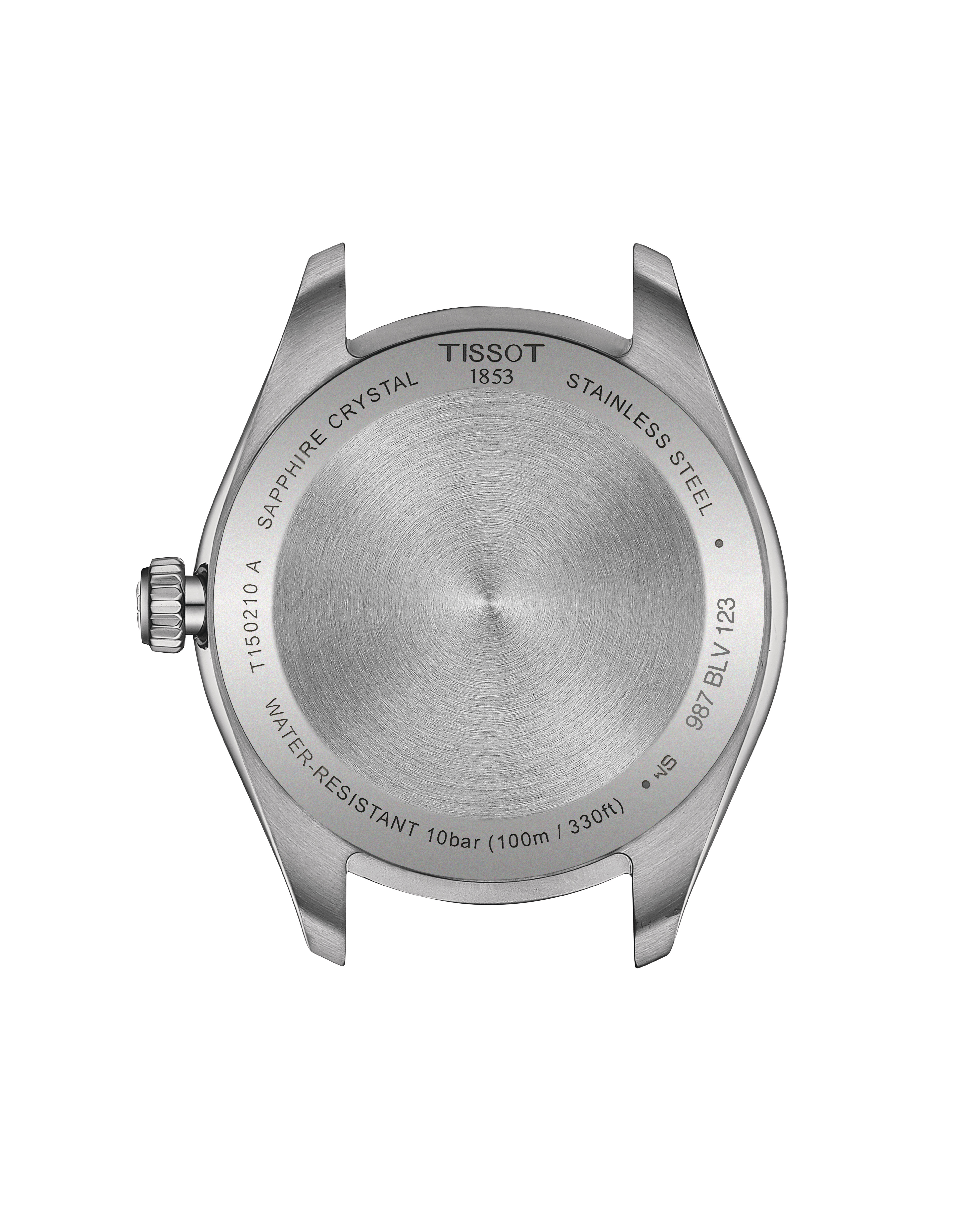 T150.210.11.031.00 Tissot PR 100 Quartz 34 silver baksida