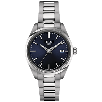 T150.210.11.041.00 Tissot PR 100 Quartz 34 mörk blå