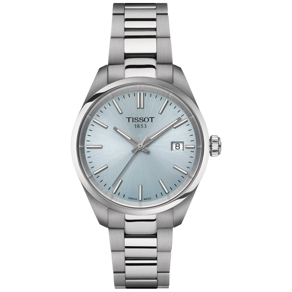 T150.210.11.351.00 Tissot PR 100 34 is blå