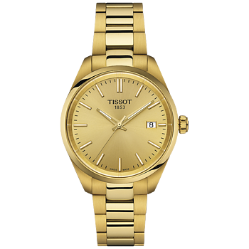 T150.210.33.021.00 Tissot PR 100 Quartz 34 guld