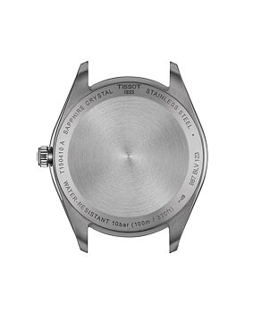 T150.410.11.041.00 Tissot PR 100 Quartz 40 blå baksida