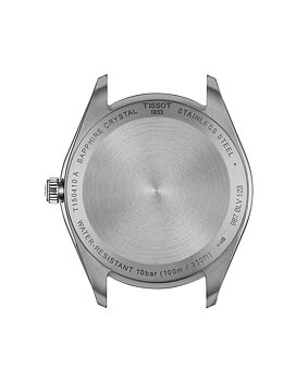 T150.410.11.051.00 Tissot PR 100 Quartz 40 svart baksida