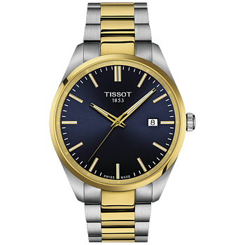 T150.410.22.041.00 Tissot PR 100 Quartz 40 blå och guld