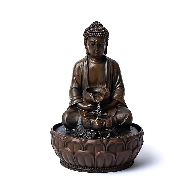 Buddha vatten fontän