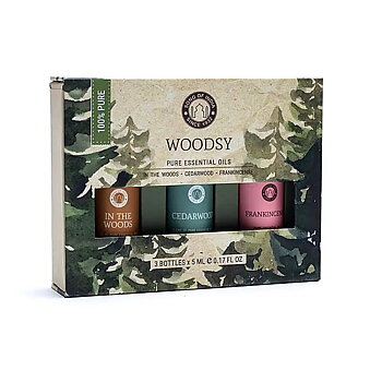 Eterisk olja Aromaterapi set  -  Woodsy