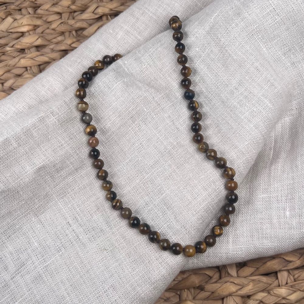 IAMLUND Karma S halsband tigeröga