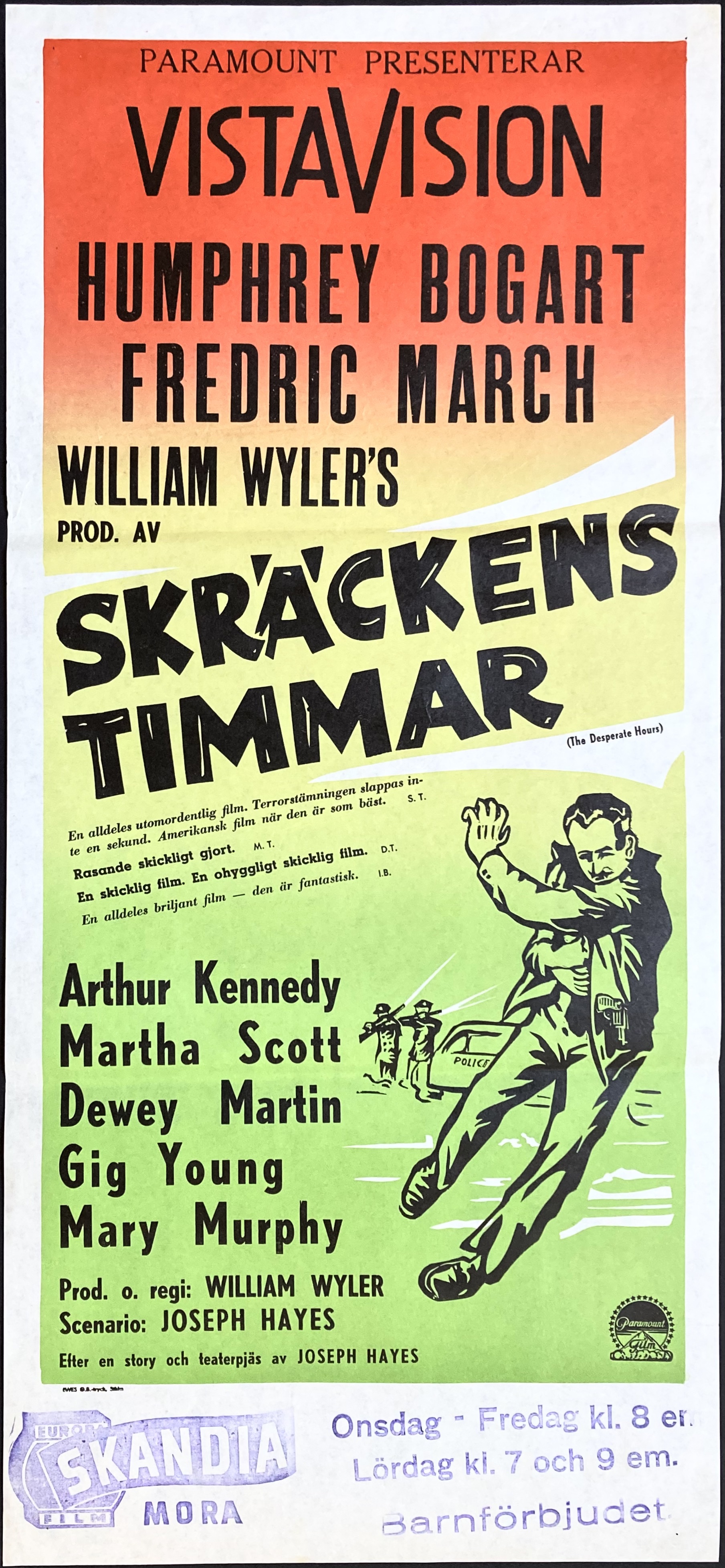 SKRÄCKENS TIMMAR (1955)