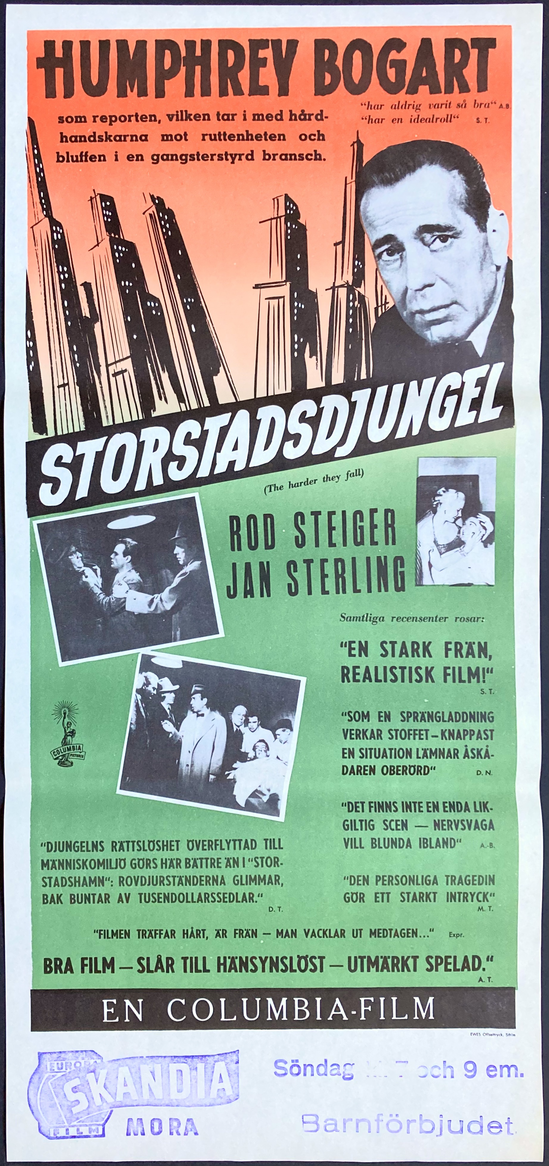 THE HARDER THEY FALL (1956)