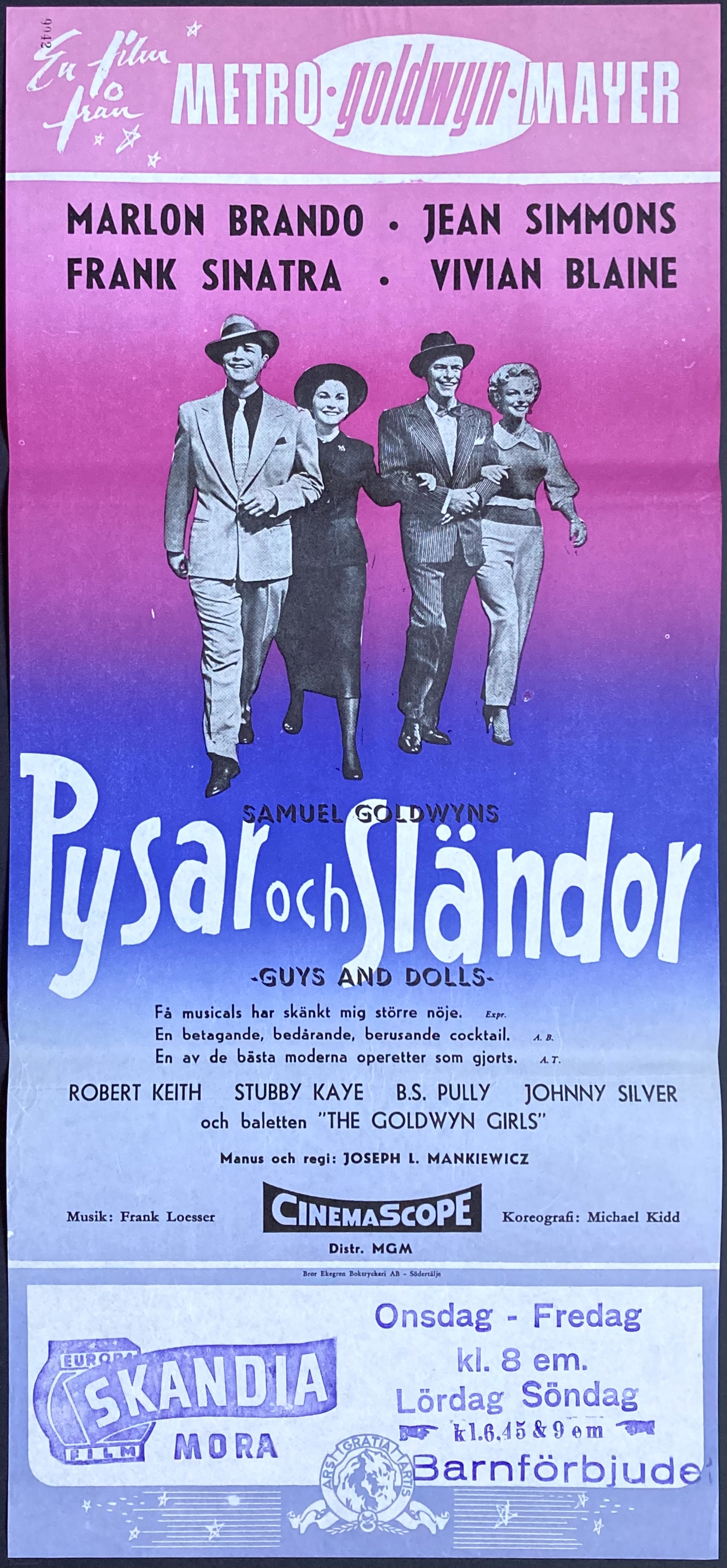 PYSAR OCH SLÄNDOR (1955)