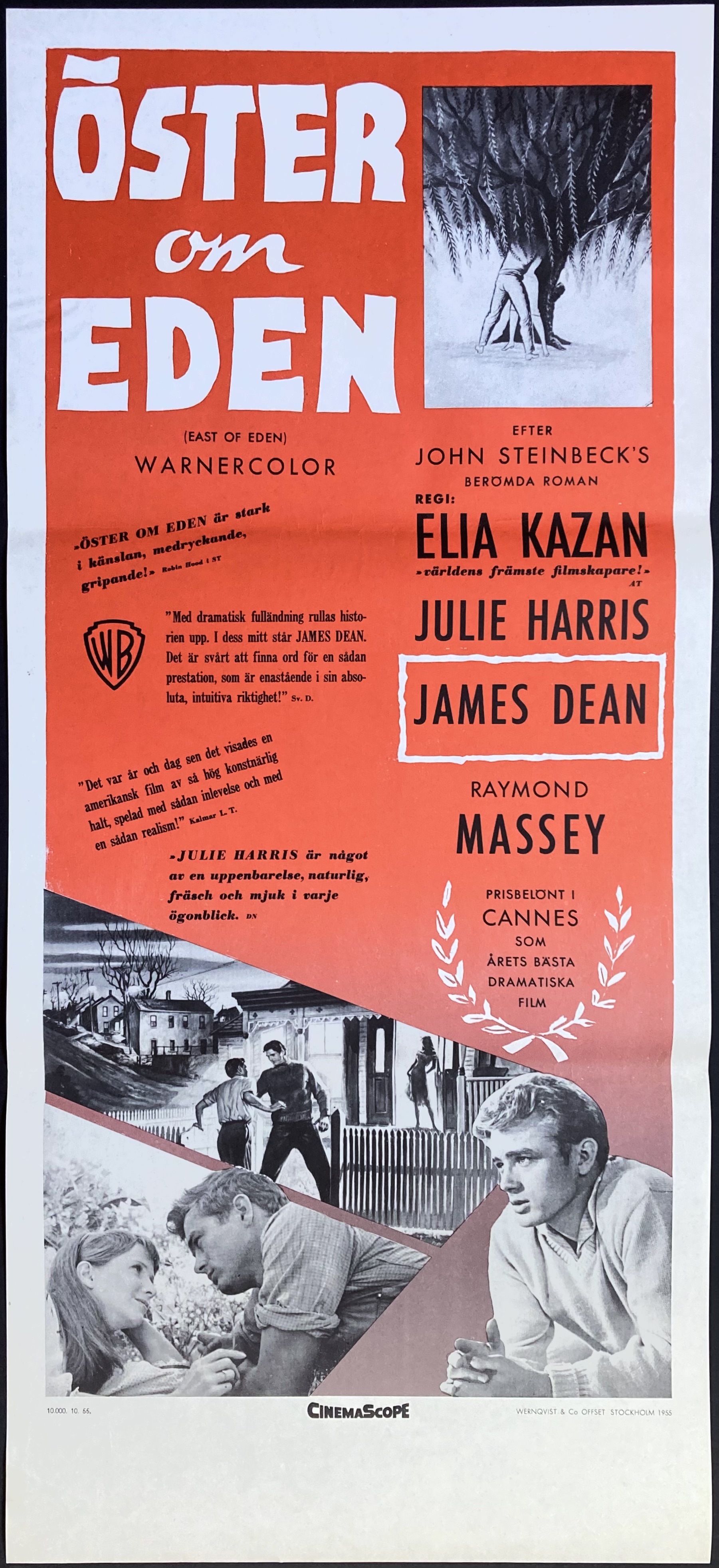 ÖSTER OM EDEN (1955)