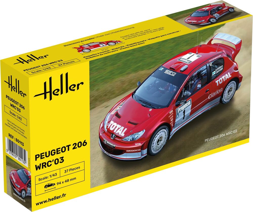 1/43 PEUGEOT 206 WRC'03