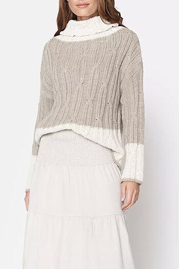 Stajl -  Svea Polo Knit Fango / Beige