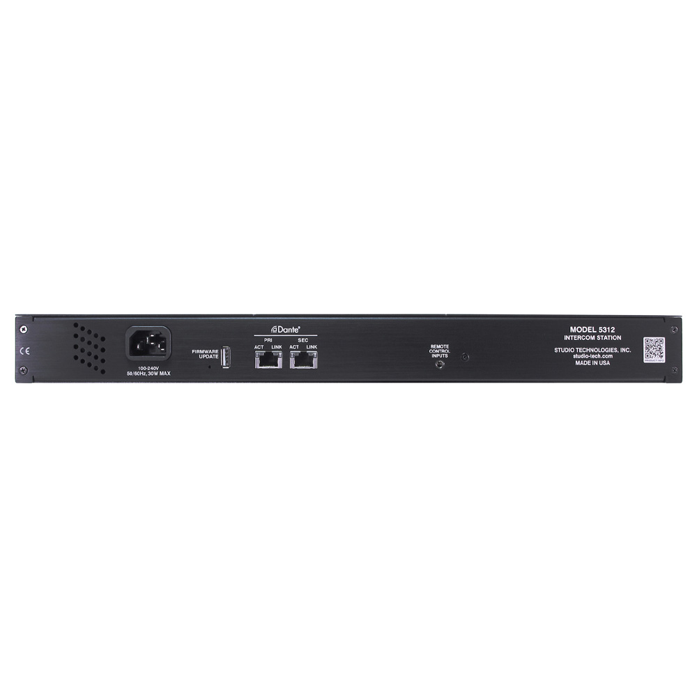 Studio Technologies - M5312 Dante Intercom station - 2