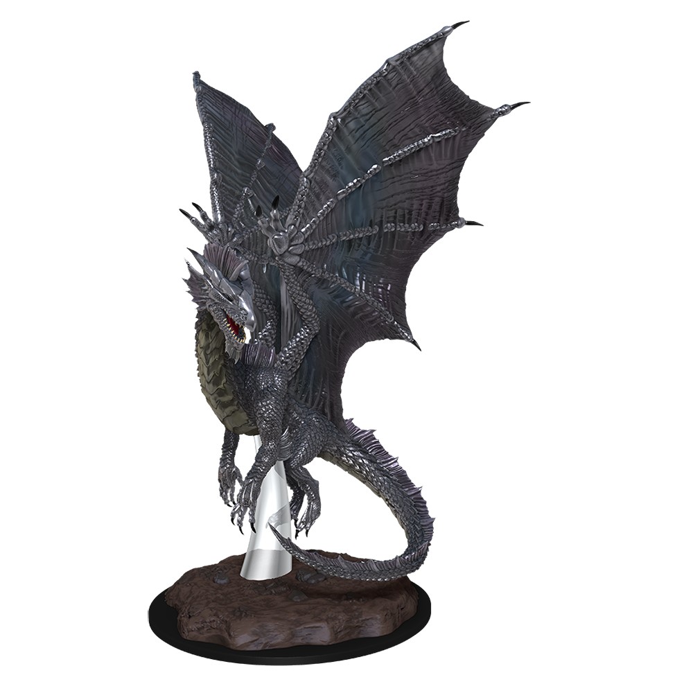 Dungeons and Dragons: Nolzur's Marvelous Miniatures - Young Silver Dragon - 2