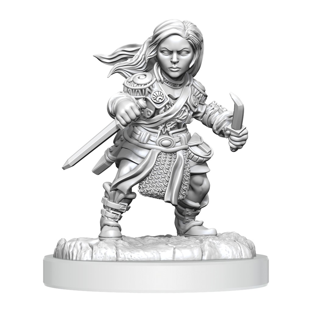 Dungeons and Dragons: Nolzur's Marvelous Miniatures - Halfling Rogue Female - 2