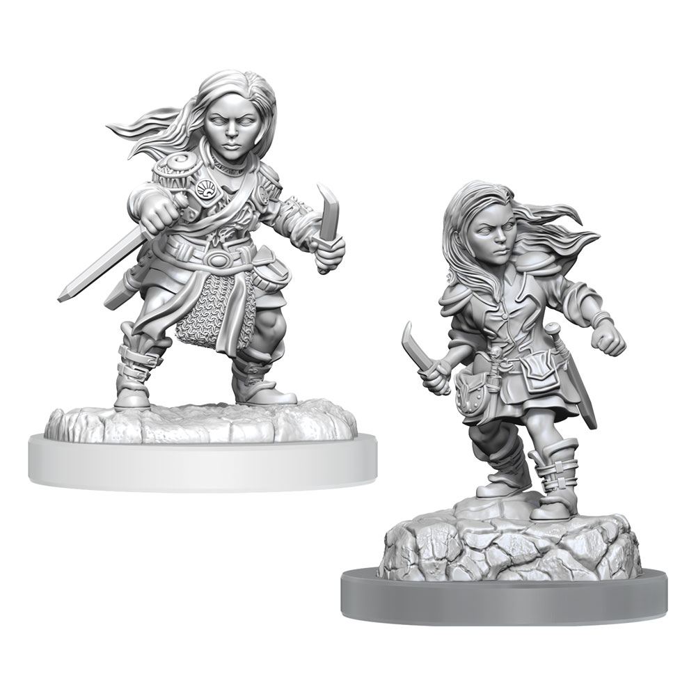 Dungeons and Dragons: Nolzur's Marvelous Miniatures - Halfling Rogue Female