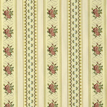Små rosenränder offwhite