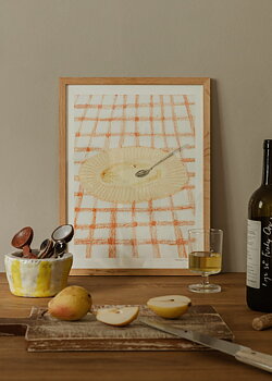 Poster Plato Hondo 30x40 cm