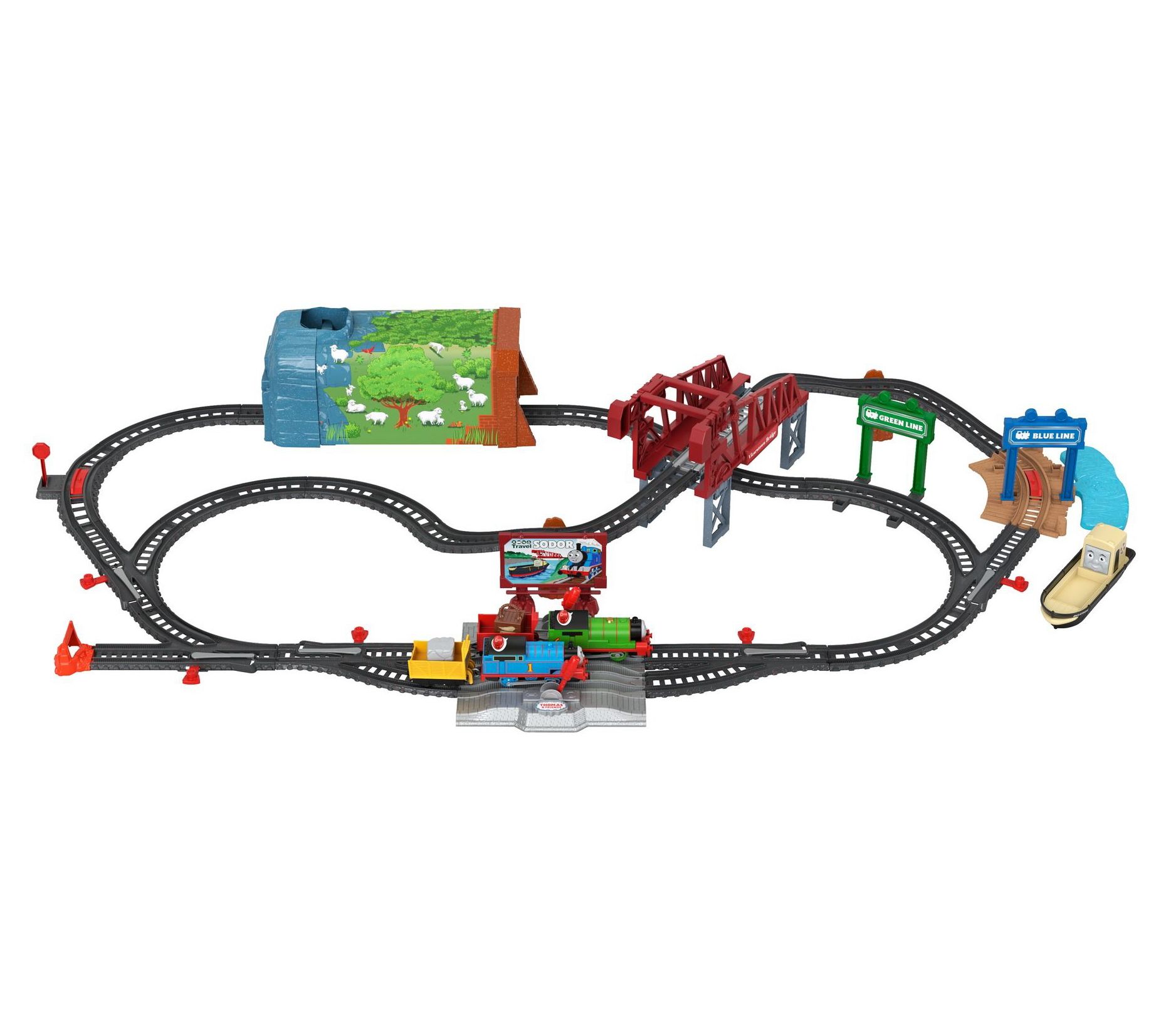 Percy og Thomas snakker (engelsk),  startsett (TrackMaster med motor) - 5