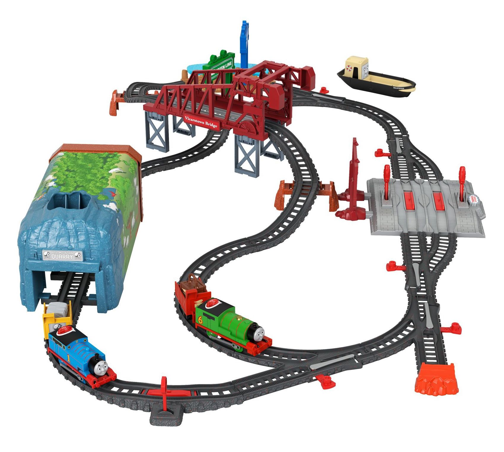Percy og Thomas snakker (engelsk),  startsett (TrackMaster med motor) - 2