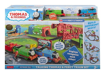 Percy og Thomas snakker (engelsk),  startsett (TrackMaster med motor)