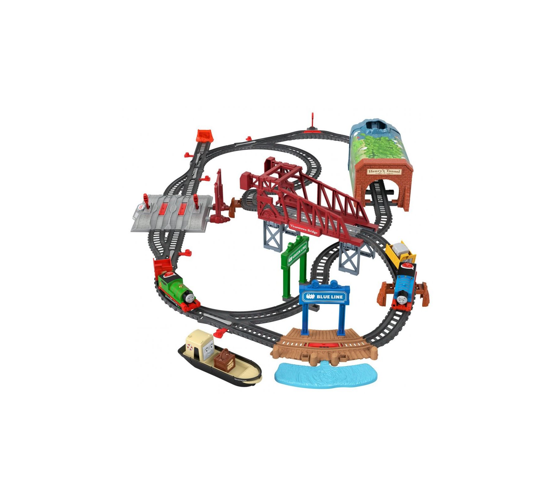 Percy og Thomas snakker (engelsk),  startsett (TrackMaster med motor) - 3