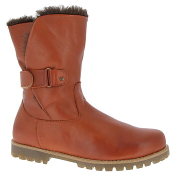 Charlotte of Sweden Zipper Boot Brun