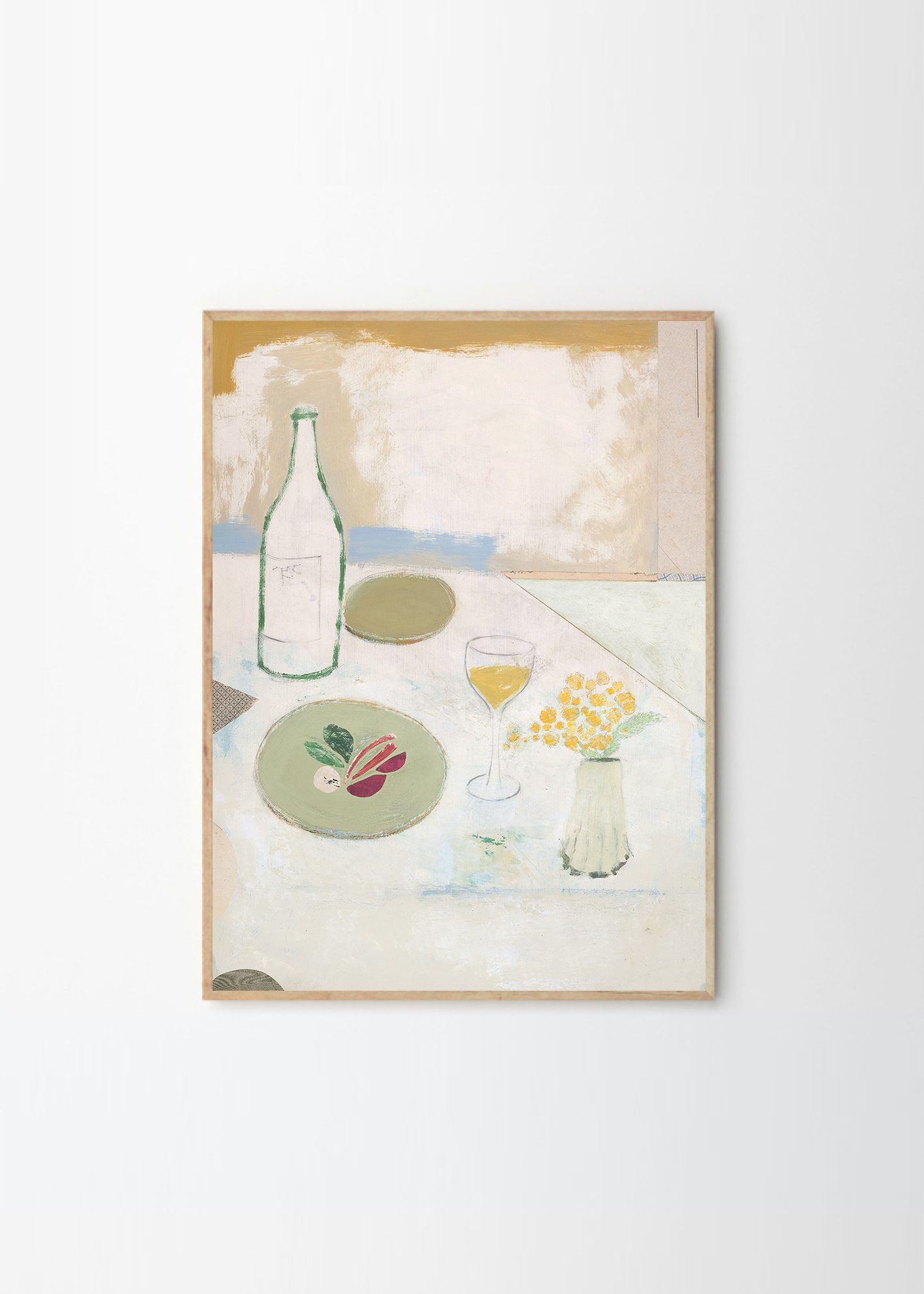 Poster Fleurs Jaunes  50x70 cm - 3