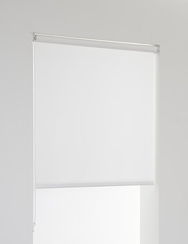 Rullgardin 120cm vit