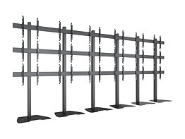 M Pro Series Video Wall Stand MBF6x3U 300 Micro Adjustable