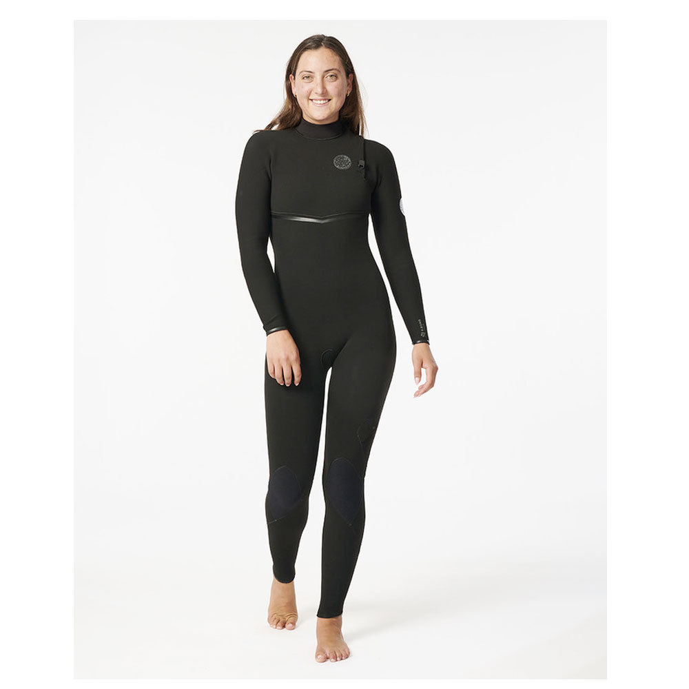 Rip Curl våtdräkt dam E-Bomb E7 4/3 Zip Free svart