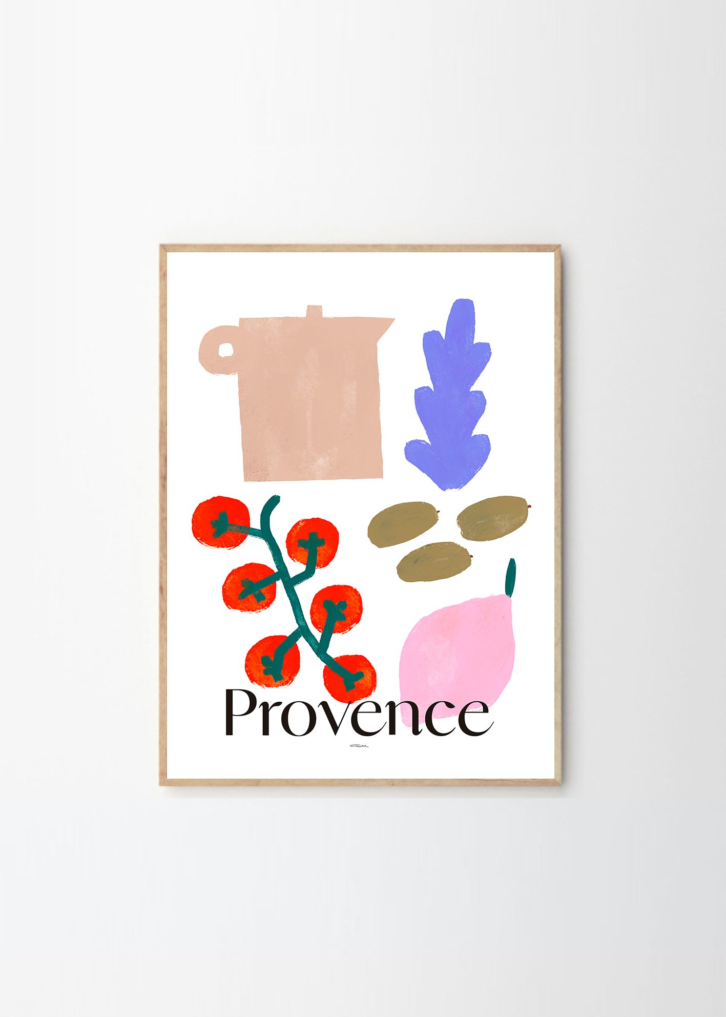 Poster Provence 30x40 cm - 3