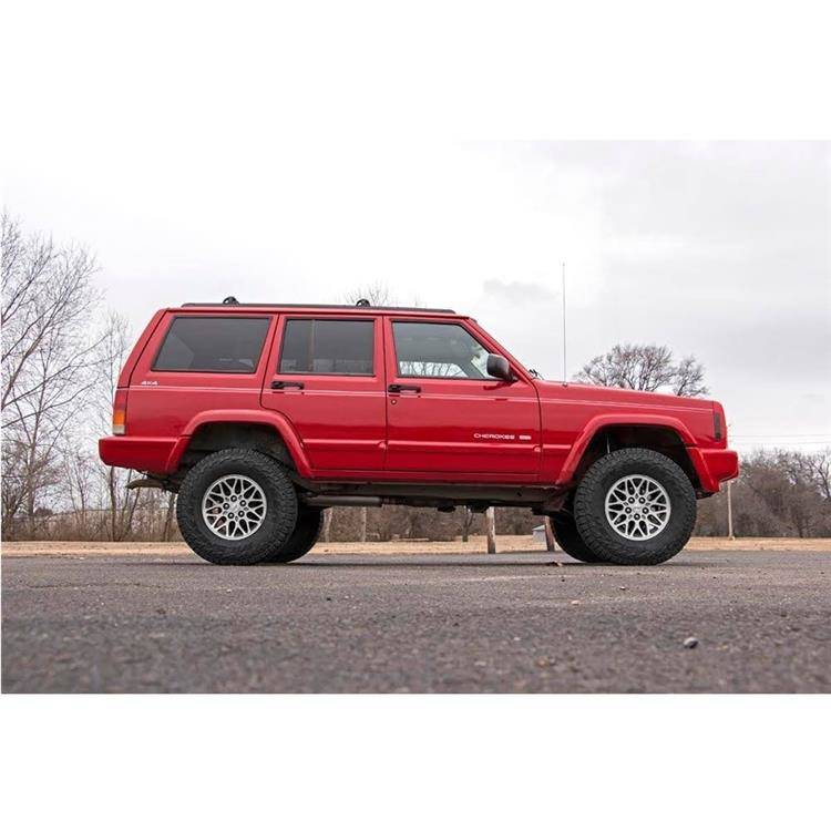 Rough Country 3" Suspension Kit with N3 Shocks - Jeep XJ - 2