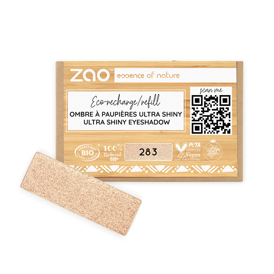 ZAO Refill Rectangle Eye Shadow 283 Golden