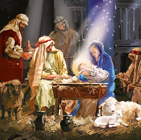 Farm Nativity Scenes, Christmas Box Deluxe - 2