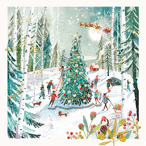 Magical Tree In The Forest, Christmas Box Deluxe