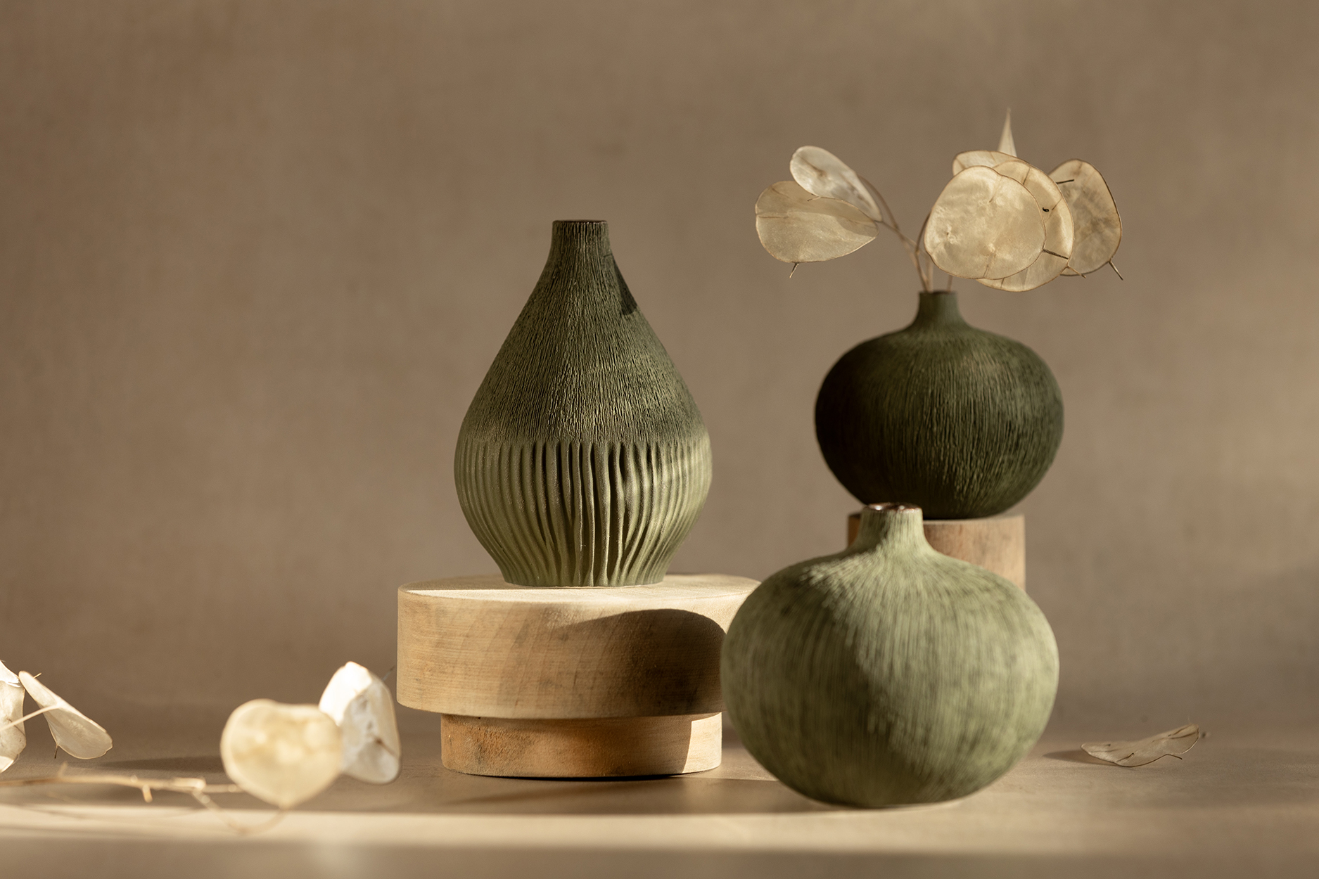 Vase Bari Small  Forest Green - 2