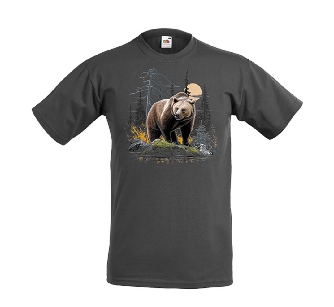 T-shirt Björn på sten
