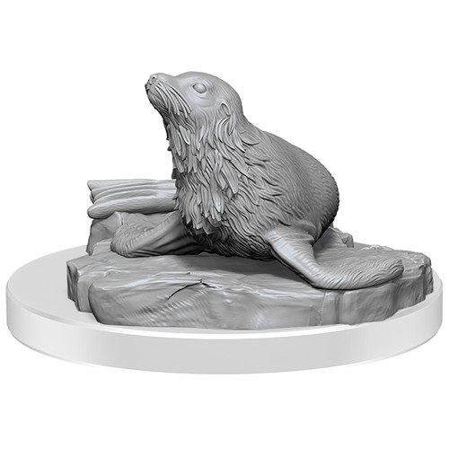 D&D Nolzur's Marvelous Unpainted Minis: Locathah & Seal - 3