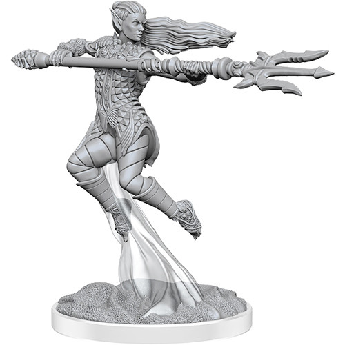 D&D Nolzur's Marvelous Unpainted Minis: Sea Elf Fighters - 2