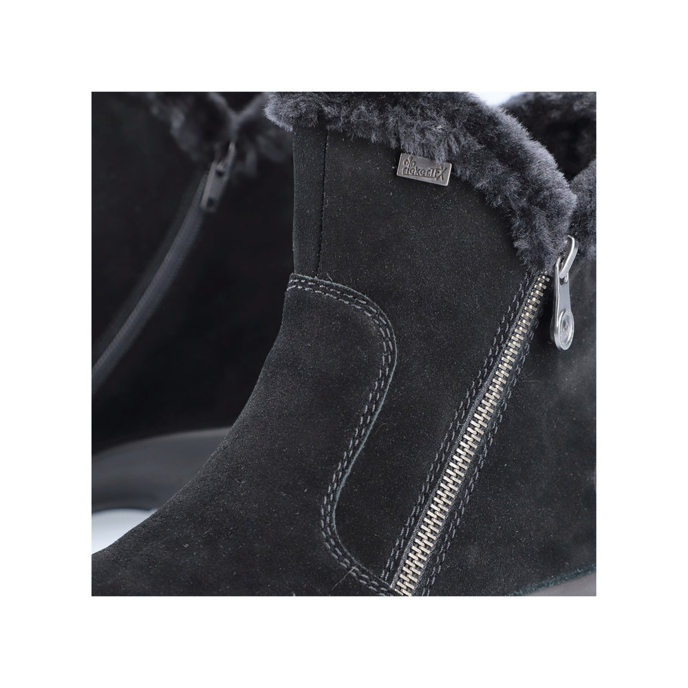 Rieker Damboots Varmfodrad Svart - 9