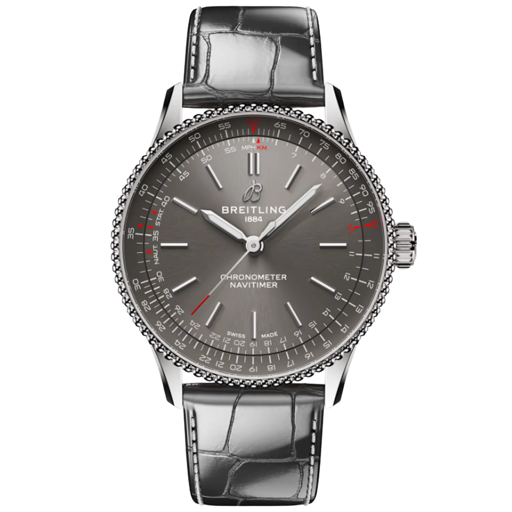 Breitling A17327381B1P1 Navitimer Automatic 36 grå 