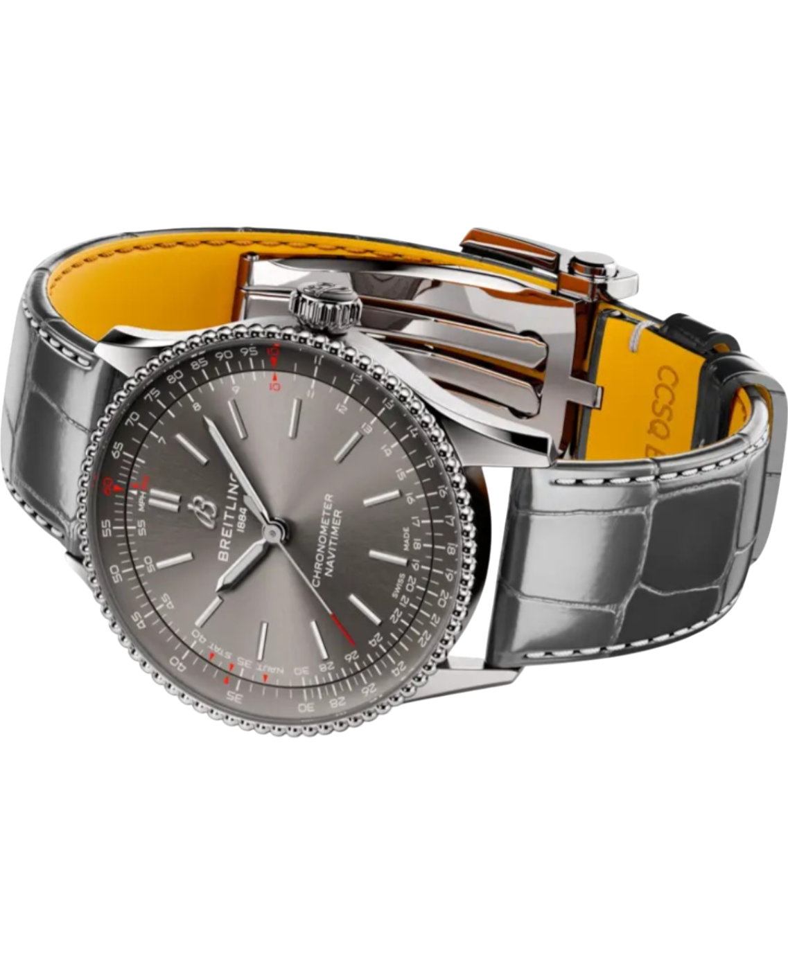 Breitling A17327381B1P1 Navitimer Automatic 36 grå sida