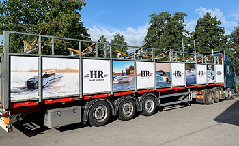  Lastbil med plats för HR-båtar