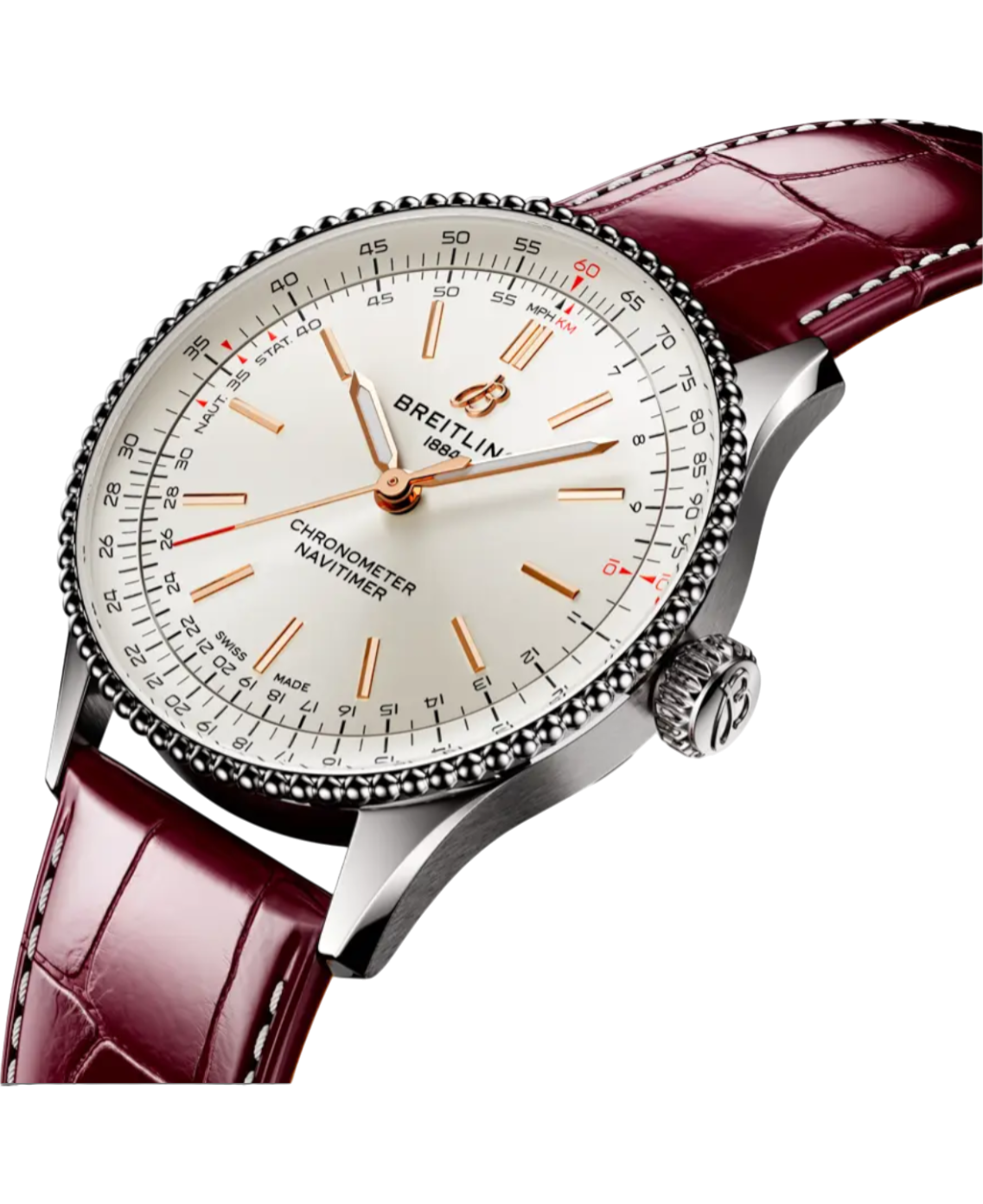 Breitling A17327211G1P1 Navitimer Automatic 36 vit profil
