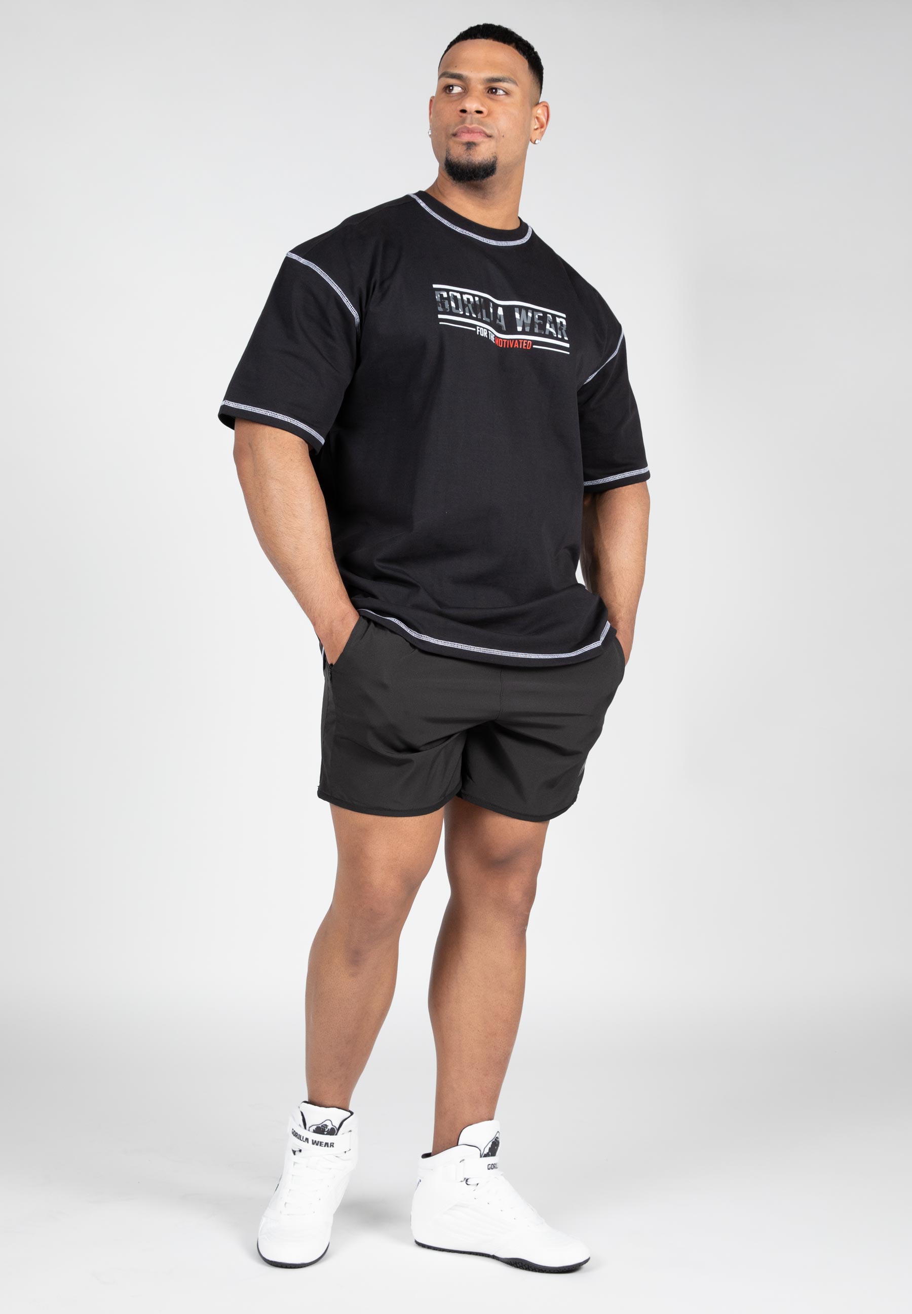 Saginaw Oversized T-Shirt, black - 3