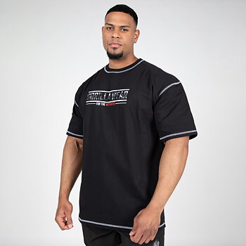 Saginaw Oversized T-Shirt, black