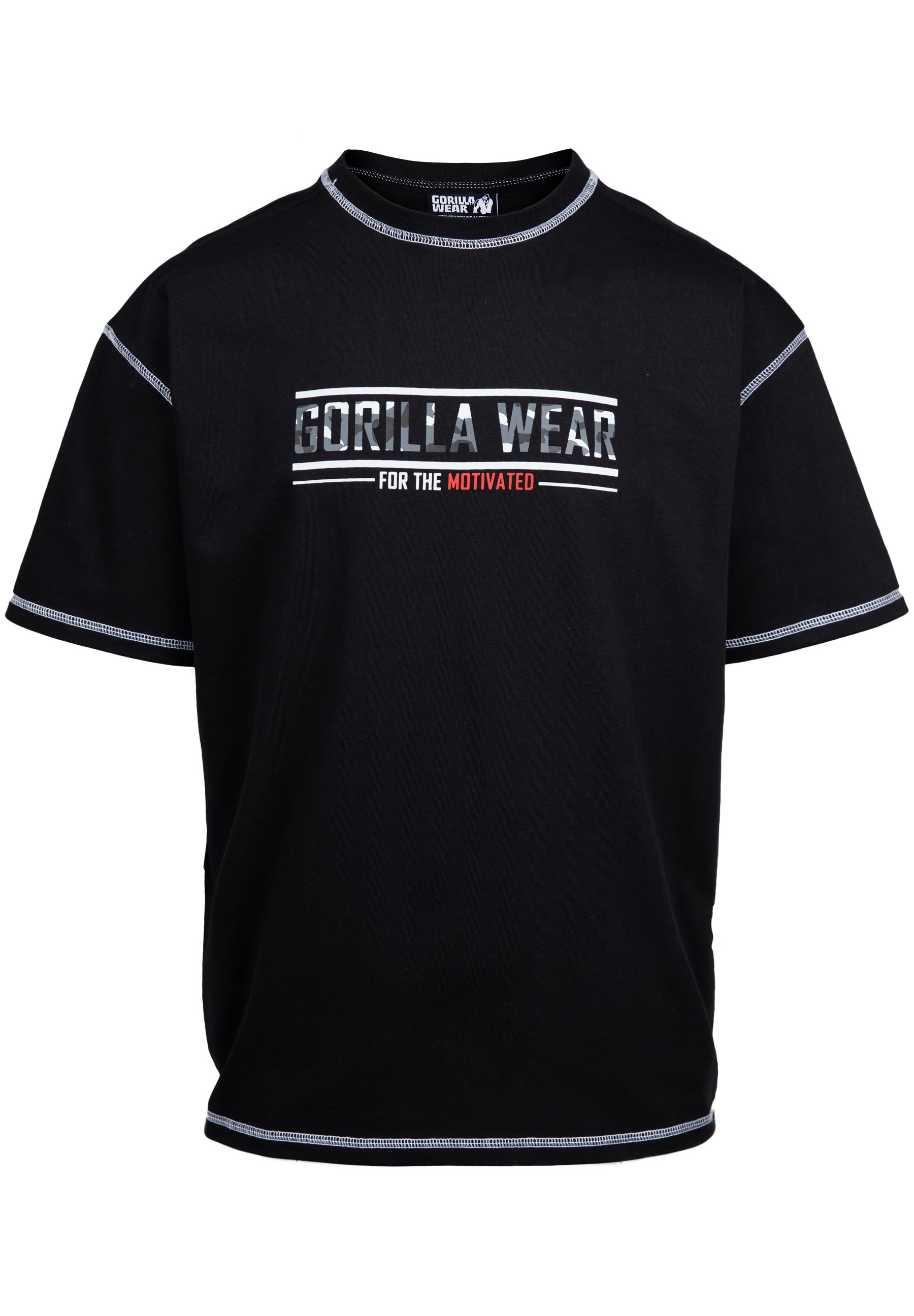 Saginaw Oversized T-Shirt, black - 6