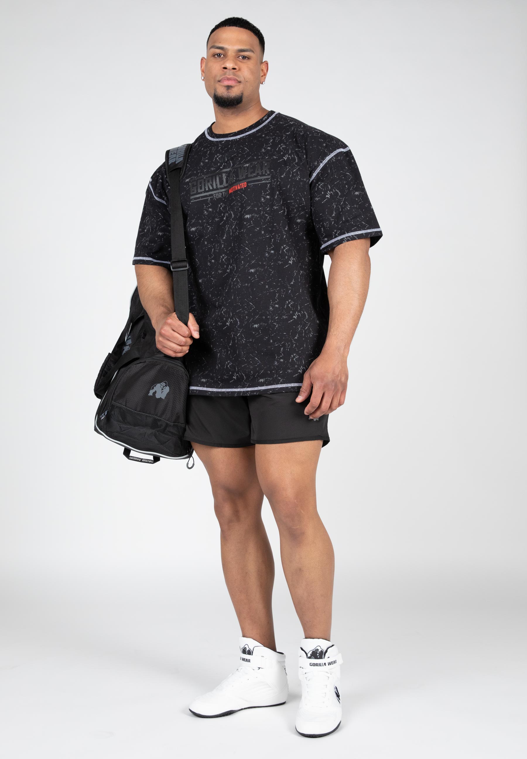 Saginaw Oversized T-Shirt, washed black - 8