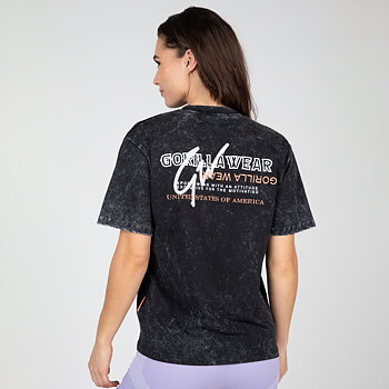 Medina Oversized T-Shirt, washed black
